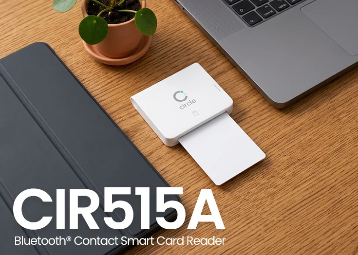 AB Circle unveils the CIR515A: A Bluetooth&reg; Contact Smart Card Reader