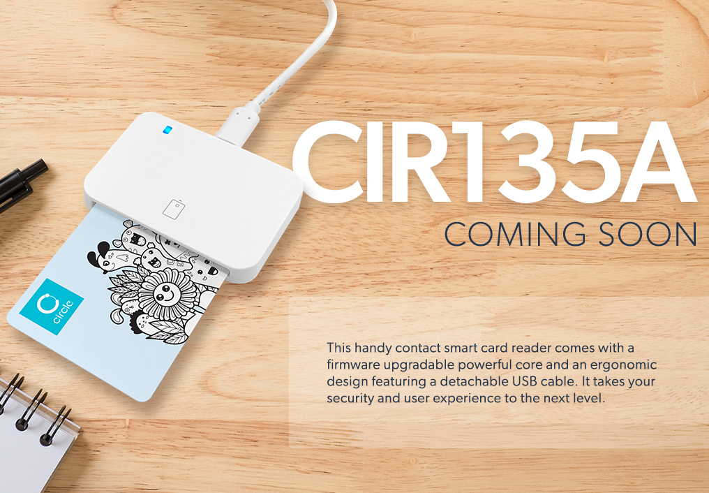 CIR135A - Contact Smart Card Reader